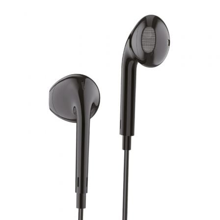 Auriculares Intrauditivos Tech One Tech earTECH TEC1002/ con Micrófono/ Jack 3.5/ Negros - Tiensol