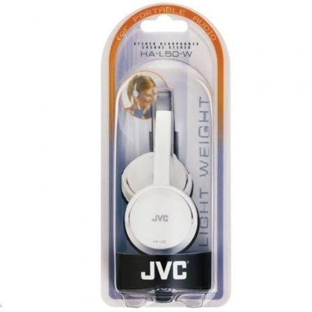 Auriculares JVC HA - L50/ Jack 3.5/ Blancos - Tiensol