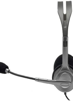 Auriculares Logitech H110/ con Micrófono/ Jack 3.5/ Plateados - Tiensol