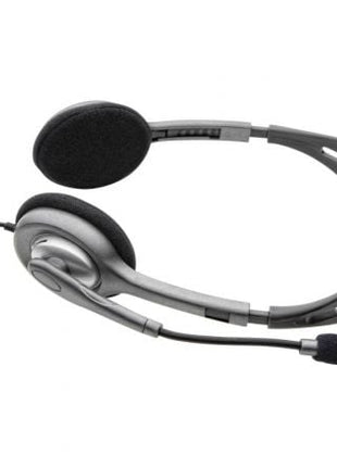 Auriculares Logitech H110/ con Micrófono/ Jack 3.5/ Plateados - Tiensol