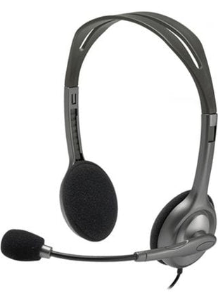 Auriculares Logitech H111/ con Micrófono/ Jack 3.5/ Negros - Tiensol