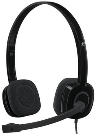 Auriculares Logitech H151/ con Micrófono/ Jack 3.5/ Negros - Tiensol