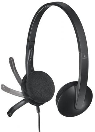 Auriculares Logitech H340/ con Micrófono/ USB/ Negros - Tiensol