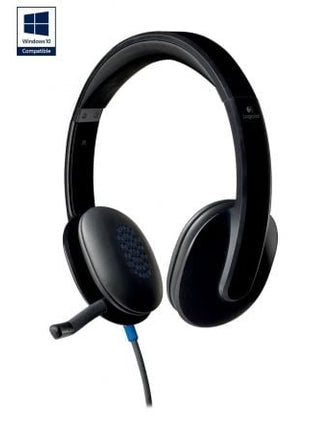 Auriculares Logitech H540/ con Micrófono/ USB/ Negros - Tiensol