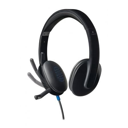 Auriculares Logitech H540/ con Micrófono/ USB/ Negros - Tiensol