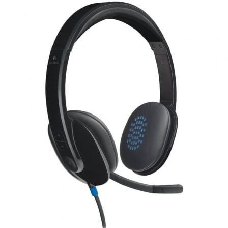 Auriculares Logitech H540/ con Micrófono/ USB/ Negros - Tiensol