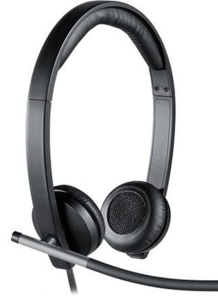 Auriculares Logitech H650e/ con Micrófono/ USB/ Negros - Tiensol