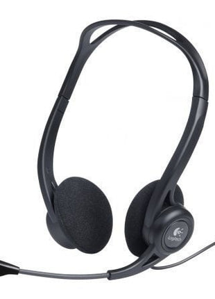 Auriculares Logitech Headset PC 960/ con Micrófono/ USB/ Negros - Tiensol