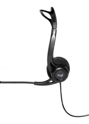 Auriculares Logitech Headset PC 960/ con Micrófono/ USB/ Negros - Tiensol