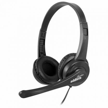 Auriculares NGS VOX505 USB/ con Micrófono/ USB/ Negros - Tiensol