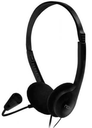 Auriculares Nox Voice One/ con Micrófono/ Jack 3.5/ Negros - Tiensol