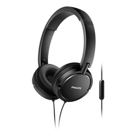 Auriculares Philips SHL5005/ con Micrófono/ Jack 3.5/ Negros - Tiensol