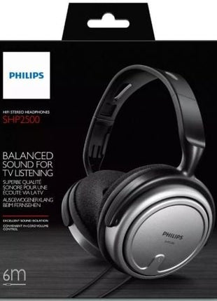 Auriculares Philips SHP2500/10/ Jack 3.5/ Grises - Tiensol