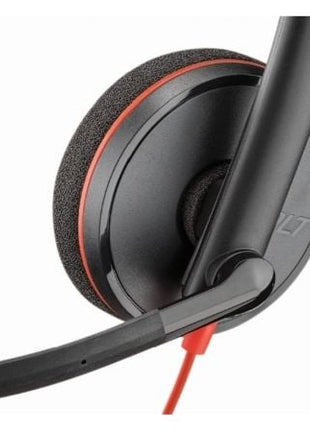 Auriculares Plantronics Blackwire C3210/ con Micrófono/ USB/ Negros - Tiensol