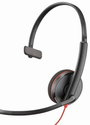 Auriculares Plantronics Blackwire C3210/ con Micrófono/ USB/ Negros - Tiensol