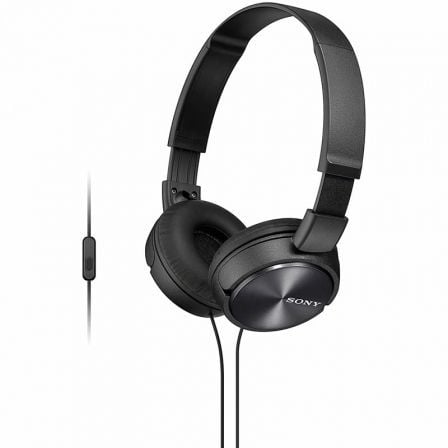 Auriculares Sony MDRZX310APB/ con Micrófono/ Jack 3.5/ Negros - Tiensol