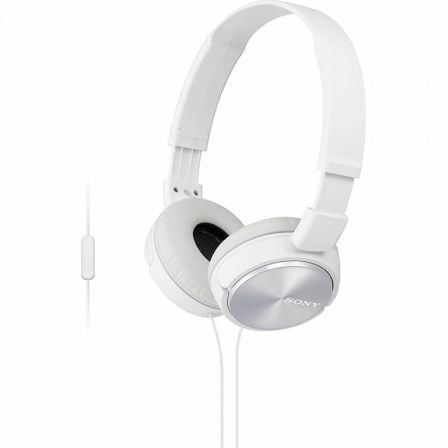 Auriculares Sony MDRZX310APW/ con Micrófono/ Jack 3.5/ Blancos - Tiensol