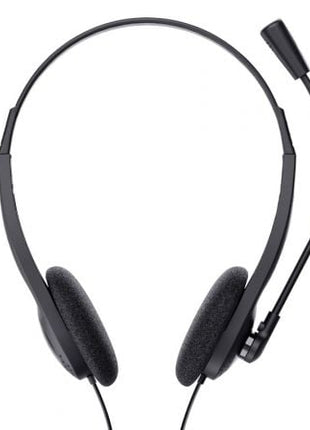 Auriculares Trust Chat Headset 24659/ con Micrófono/ Jack 3.5/ Negros - Tiensol