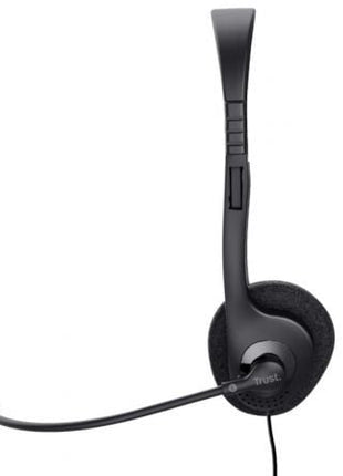 Auriculares Trust Chat Headset 24659/ con Micrófono/ Jack 3.5/ Negros - Tiensol