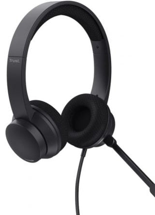 Auriculares Trust HS - 260/ con Micrófono/ USB/ Negros - Tiensol