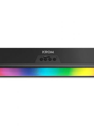 Barra de Sonido con Bluetooth Krom K - POP/ 6W/ 2.0 - Tiensol