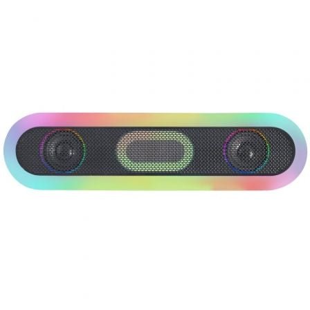 Barra de Sonido con Bluetooth Mars Gaming MSB - ORB/ 20W/ 2.0/ Negra - Tiensol