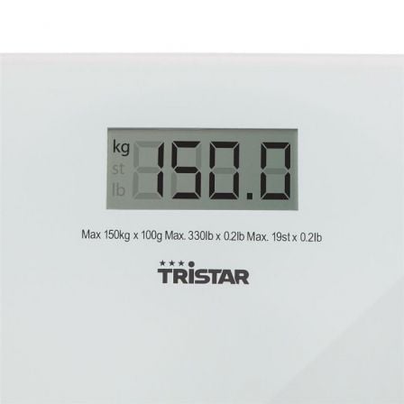 Báscula de Baño Tristar WG - 2419/ Hasta 150kg - Tiensol