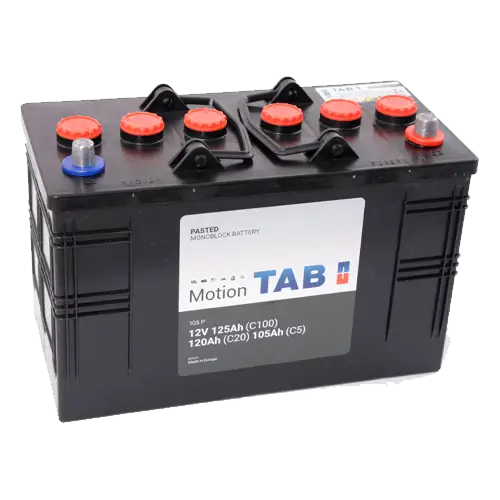 Batería 12V Ciclo Profundo TAB Motion 105P | 125Ah - Baterías Monoblock