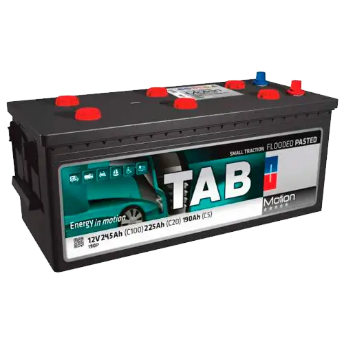 Batería 12V Ciclo Profundo TAB Motion 190P | 245Ah - Baterías Monoblock