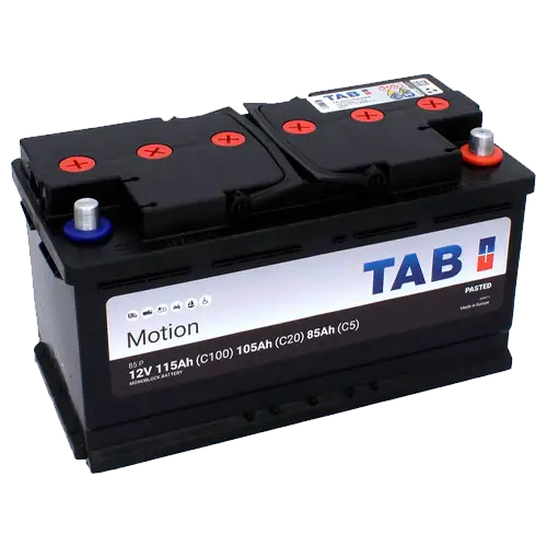 Batería 12V Ciclo Profundo TAB Motion 85P | 115Ah - Baterías Monoblock