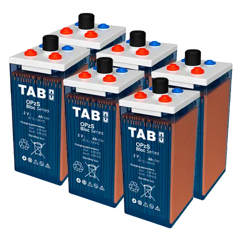 Batería 12V Estacionaria TAB 10 OPZS 1000 | 1510Ah - Elemento OPZS