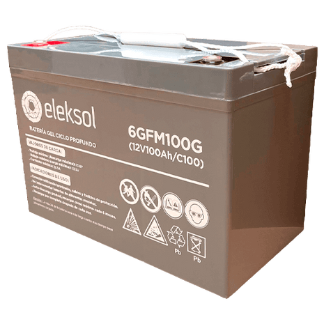 Batería Gel Eleksol 6GFM100G 12V 100Ah - Tiensol