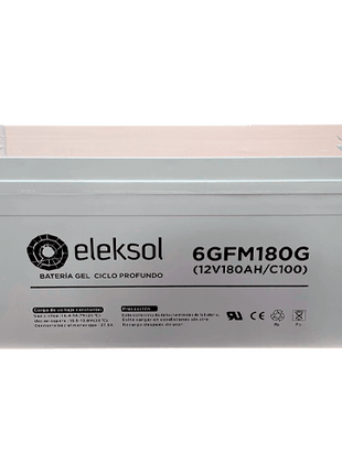 Batería Gel Eleksol 6GFM180G 12V 180Ah - Tiensol