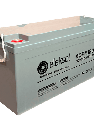 Batería Gel Eleksol 6GFM180G 12V 180Ah - Tiensol