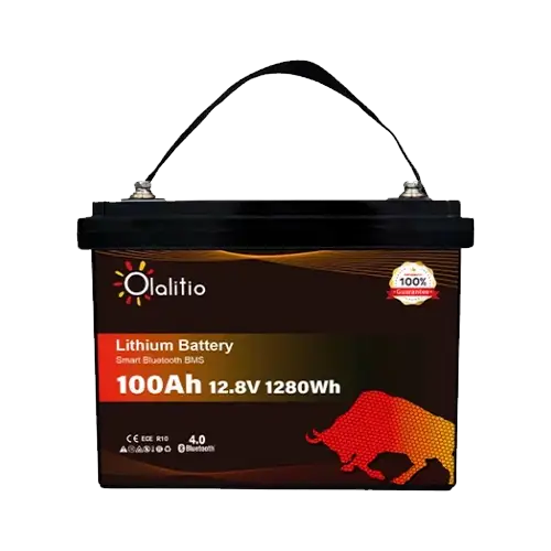 Batería Litio 12V 100Ah Olalitio OLA-12-100-P Bluetooth - Baterías de Lítio