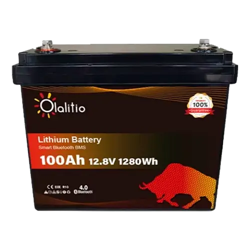 Batería Litio 12V 100Ah Olalitio OLA-12-100-P Bluetooth - Baterías de Lítio