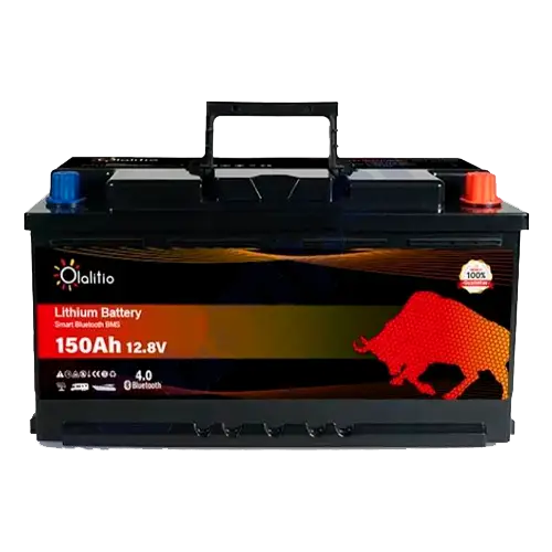 Batería Litio 12V 150Ah Olalitio OLA-12-150-S Bajo Asiento Bluetooth - Baterías de Lítio