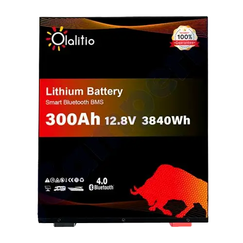 Batería Litio 12V 300Ah Olalitio OLA-12-300-M Bajo Asiento Bluetooth - Baterías de Lítio