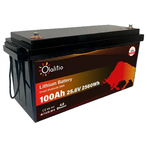 Batería Litio 24V 100Ah Olalitio OLA-24-100-P Bluetooth - Baterías de Lítio