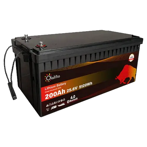 Batería Litio 24V 200Ah Olalitio OLA-24-200 Bluetooth - Baterías de Lítio