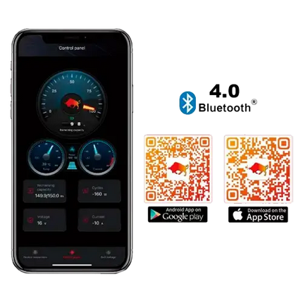 Batería Litio 24V 50Ah Olalitio OLA-24-50 Bluetooth - Baterías de Lítio