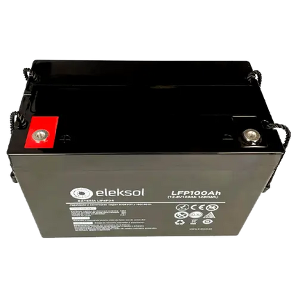 Batería Litio Eleksol LFP100AHBT 12.8V 100Ah con Bluetooth - Tiensol
