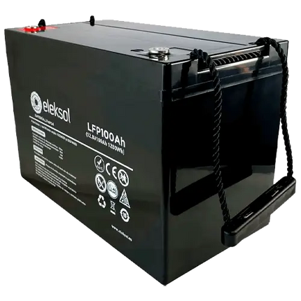 Batería Litio Eleksol LFP100AHBT 12.8V 100Ah con Bluetooth - Tiensol