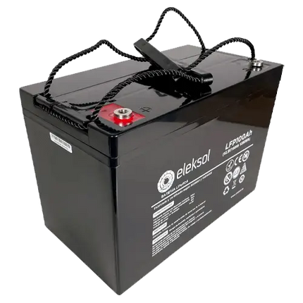 Batería Litio Eleksol LFP100AHBT 12.8V 100Ah con Bluetooth - Tiensol