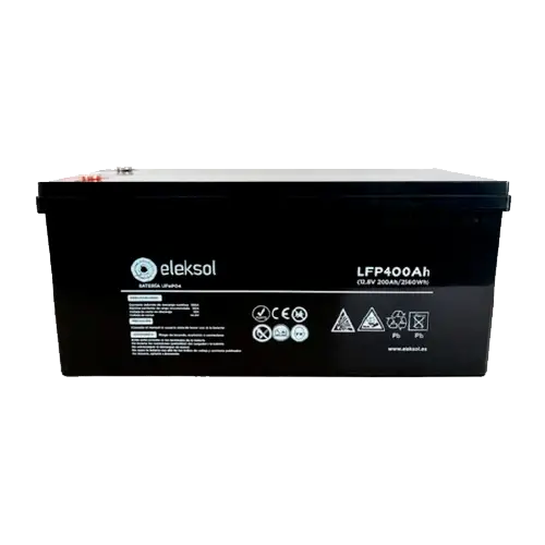 Batería Litio Eleksol 12.8V 400Ah LFP400AHBT Bluetooth - Baterías de Lítio