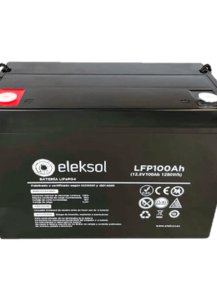 Batería Litio Eleksol LFP100AHBT 12.8V 100Ah con Bluetooth - Tiensol