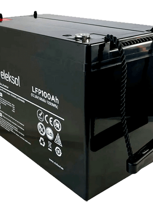 Batería Litio Eleksol LFP100AHBT 12.8V 100Ah con Bluetooth - Tiensol