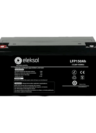 Batería Litio Eleksol LFP150AH 12.8V 150Ah - Tiensol