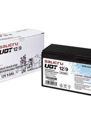 Batería Salicru UBT 12/9 compatible con SAI Salicru según especificaciones - Tiensol