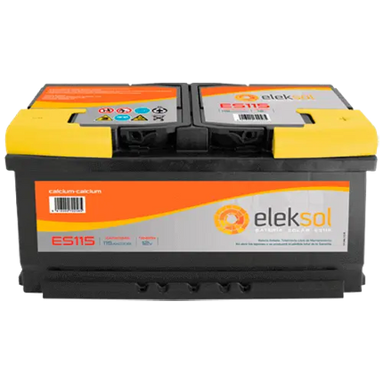 Batería Solar Eleksol ES115 12V 115Ah Sellada - Tiensol